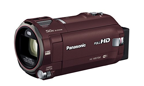 Panasonic　HC-W870M Panasonic HC-W870M Brown HD Camcorder Video Camera 20x Optical