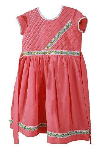 peach colour frock