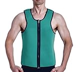 ValentinA Slimming Neoprene Vest Hot Sweat Shirt Body Shapers Weight Loss Mens