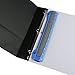 Eagle 3 Hole Punch, Portable Ring Binder 3 Hole Punch, Paper Puncher with Integrated Ruler, 5 Sheets Capacity, for Ring Binders, Office and School Supplies (Blue)