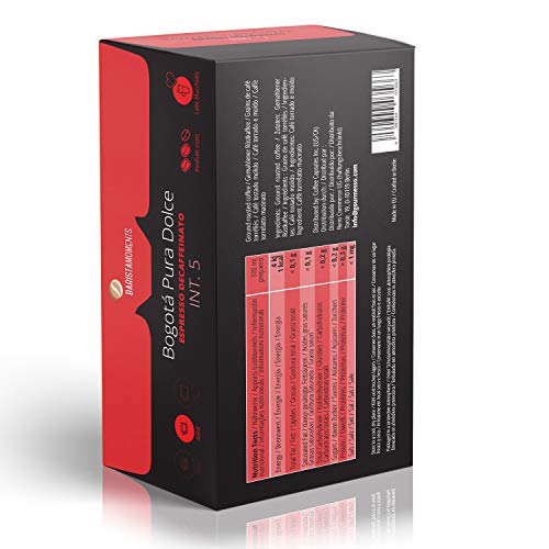 Essential Line Decaf Bogotá Pura Dolce 20 Kapseln | Intensität 5 – 20 Nespresso kompatible Kaffeekapseln im praktischen… – Bild 3