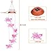 ME9UE Solar Fly Pigs Wind Chimes, Outdoor Waterproof Mobile Romantic LED Multi Color-Changing Solar Sensor Powered Lights for Home, Yard, Night Garden, Party, Valentines Gift, Festival Decor