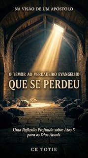 Livro NA VISÃO DE UM APÓSTOLO O TEMOR AO VERDADEIRO EVANGELHO QUE SE PERDEU: Uma Reflexão Profunda sobre Atos 5 para os Dias Atuais