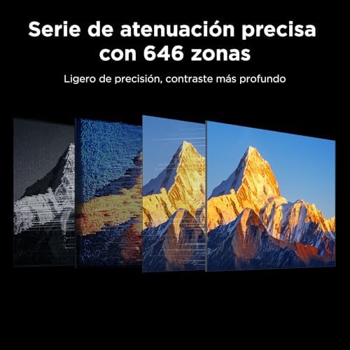 TV LED 65Q7D Pro 65" SQD-Mini, 4K HDR 2000 nits, 646 zonas de escuro, Google TV, Dolby Vision IQ e Atmos, 2.1 Onkyo, 144Hz, Apple AirPlay 2 e Alexa