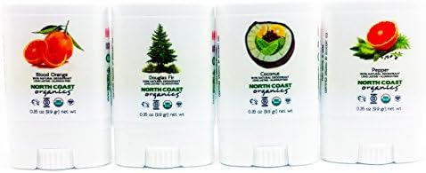 4pack Travel Size Organic Deodorant