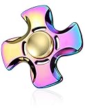 ATESSON Fidget Spinner Toy Ultra Durable Stainless Steel Bearing High Speed Spins Precision Metal Hand Spinner EDC ADHD Focus Anxiety Stress Relief Boredom Killing Time Toys
