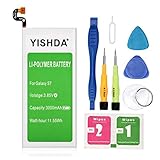 YISHDA Galaxy S7 Battery, Replacement Samsung Galaxy S7 SM-G930 EB-BG930ABE Battery 3000mAh Compatible G930V G930A G930T G930P G930F Phone with Tools | Samsung S7 Spare Battery [18 Month Warranty]