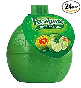 Real Lime Lime Juice plastic 4.5floz (014800582024)