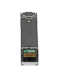 StarTech. com Cisco GLC-EX-SMD COMPATIBLES SFP   Módulo de transceptor SFP Gigabit de fibra óptica 1000Base-EX   SM LC   40 km (24.8 mi)   1310 Nm (glcexsmdst), Acero inoxidable individual