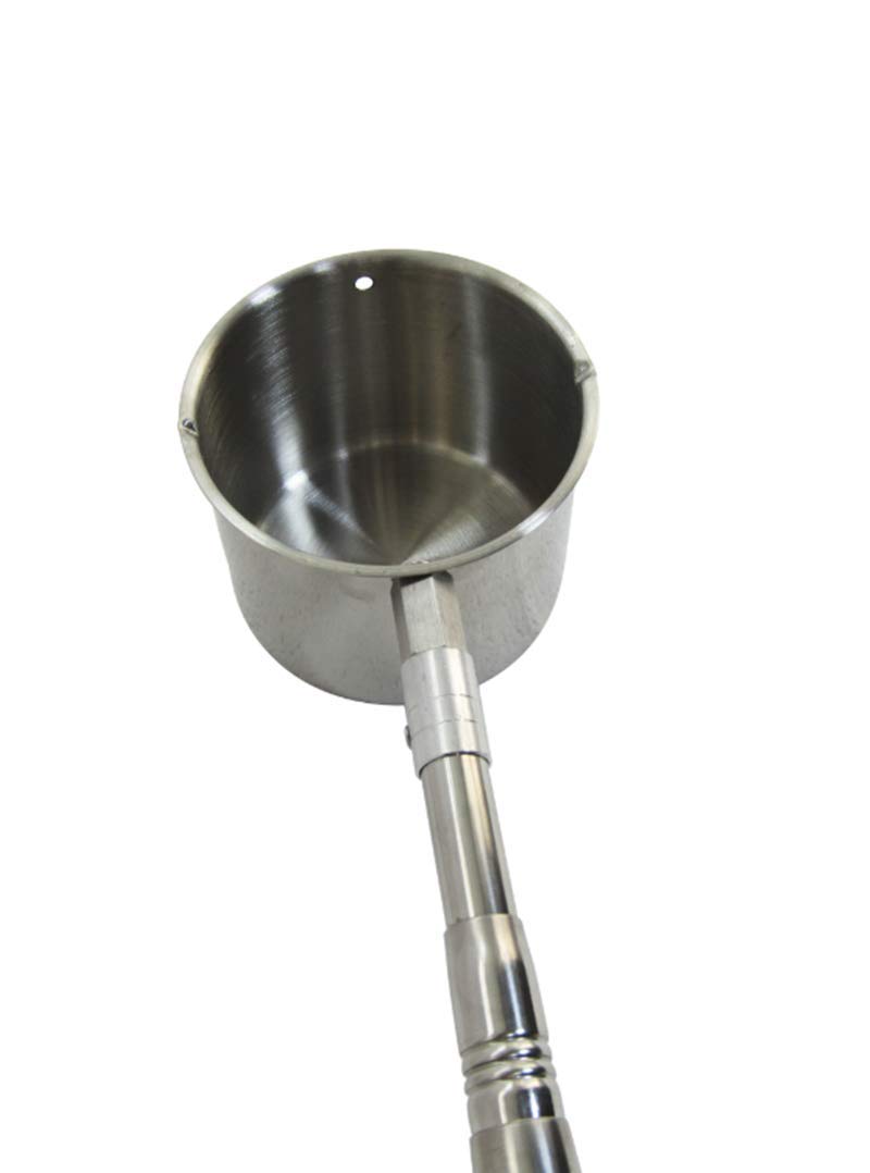 Buy Stainless Steel Telescopic Swing Swivel & Fixed Dipper Tele Water Sampling Pole Sampler Rod