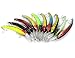 Hengjia 10pcs/lot Hard Plastic Minnow Fishing Lures Crankbaits Hooks Saltwater/freshwater Deep Diver Sinking Baits 15.5cm/6.1