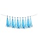 VEYLIN 35 PCS Blue Boys Birthday Party Decoration Set for Baby Shower ,Includes Paper Fans,Balloons,Happy Birthday Banner,Paper Tassels,Tissue Paper Pompoms and Star Garland