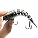 BASSDASH SwimPanfish Multi Jointed Panfish Bluegill Swimbaits Hard Topwater Bass Lures Fishing Lure Crank Saltwater 3.5in/0.85oz