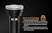 Fenix Flashlights TK75 4000-Lumen Flashlight, Black