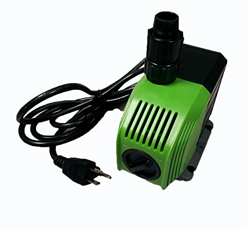 Amphibious Submersible Pump 110-120V 40W 1188GPH 14.7ft Lift Multi-function Water Flow Adjustable Variable Frequency Pump for Aquarium Pond