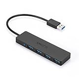 Anker 4-Port USB 3.0 Ultra Slim Data Hub for Mac, PC, USB Flash Drives and Other Devices