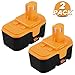 2 Packs Replacement for Ryobi 18V Battery Ryobi ONE+ P100 P101 130224028 130224007 18-Volt Cordless Power Tools primary