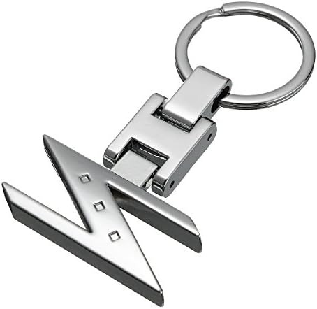 OHlive Letter Z Car Keychain,EDC Gadgets Letter Z Car Key Chain Key Ring Chrome Finishing For Nissan 280ZX 300ZX 350Z 370Z Z