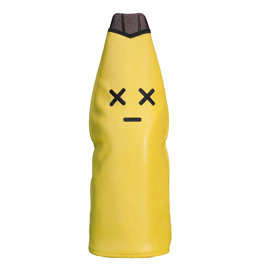 Kaddie Limited KraveGolf™ Bad Banana Hybrid Headcover - Superior Protection, Unique Style, Yellow