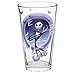 Zak Designs Jack Skellington Pint Glasses, Set of 2 Pieces, 16oz Capacity Each Glass, Nightmare Before Christmas