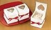 Hortense B. Hewitt Wedding Accessories, Cupcake Favor Boxes with Heart Shape Windows, 3-Inches Square, Pack of 24