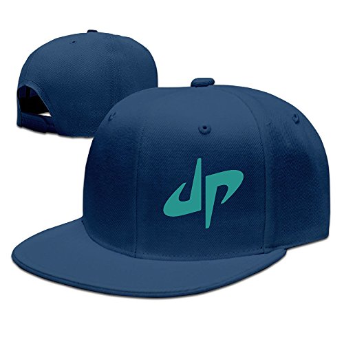 Flat Bill Hats For Men Women Navy 