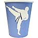 Karate Deluxe Party Packs (70 Pieces for 16 Guests!), Karate Birthday Supplies, Tableware Sets, Martial Arts Party Decorations