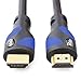 Postta HDMI Cable(75 Feet Blue) HDMI 2.0V with Built-in Signal Booster-Support 4K,3D,1080P,Ethernet,Audio Return-1 Pack