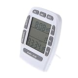 Docooler LCD Digital Alarm Timer with Triple Display 3-Line Timer Countdown Stopwatch