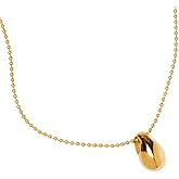 Mantra Brand Jewelry - Calm Stone - Inspirational Engraved Adjustable Mantra Necklace - Gold - Gifts for Women