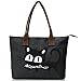 Vintga Women Cat Fish Shoulder Bag (Black)