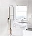 CERCHIO Toilet Grab Bars Handicap Rails Flip-Up Bathroom Grab Bar Stainless Steel Safety Handrail Support U-Shaped Shower Assist for Elderly Disabled 30 Inch
