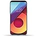 LG Q6 Case, LG Q6 Plus Case with Flowers BAISRKE Slim Shockproof Clear Floral Pattern Soft Flexible TPU Back Cove for LG Q6 / LG G6 Mini/LG Q6 Plus/LG Q6+ [Purple Pink]