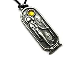 Egyptian Birth Sign of the Zodiac; Wadjet - Goddess of the Royal Cobra Two - Sided Pewter Pendant