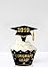 120PCS Graduation Cupcake Toppers Wrappers 2023 - Congrats Grad Party Supplies Cake Decorations