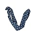 Voberry Pretty Cute 8pcs /lot Different Colors Rabbit Bunny Ear Girl Hair Headband Scarf DIY Wire Band Bow Head Wrap Assorted Colors by HP95(TM)