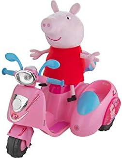 peppa pig motorbike with sidecar