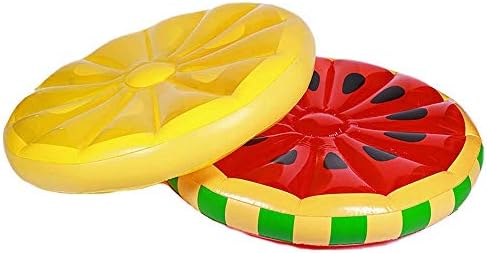 大人のフローティング行pvc厚みのあるクリエイティブスイカインフレータブルおもちゃプールエアベッドアウトドア