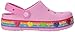 Crocs Kids' Crocband Fun Lab Hearts Light-Up Clog, Carnation, 11 M US Little Kid