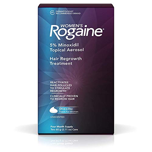 Women's Rogaine Hair Regrowth Treatment Foam, 4 Month Supply
