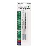 Schmidt 6040 Fineliner with Spring Loaded Refill 1.0mm, Point Blue, 2 Pack Blister (SC58118)
