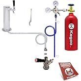 Kegco BF STCK-5T Standard Tower Kegerator Conversion Kit with 5 lb Co2 Tank, Standard