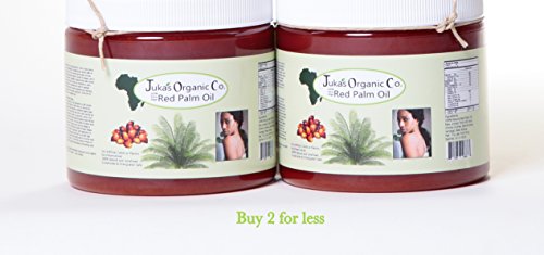 Juka s Red Palm Oil (100% Organic & Natural From West Africa)