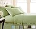 Southshore Fine Living, Inc. 6-Piece California King Sheet Sets, 21-Inch Deep Pocket Cal King Sheet Set, 1 Fitted and Flat Sheet Set, Microfiber Bedding, Sage Green Pillow Cases, Sage Green Sheets