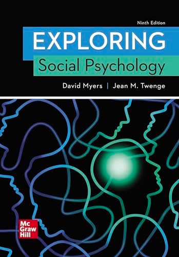 Exploring Social Psychology: David Myers: 9781260570724: Amazon