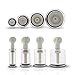 Vacuum Cupping Multi-Functional Rotary Magnetic Therapy Cupping Massage Device Magnetic Therapy Cupping Device Physiotherapy Cupping (8 Pcs)