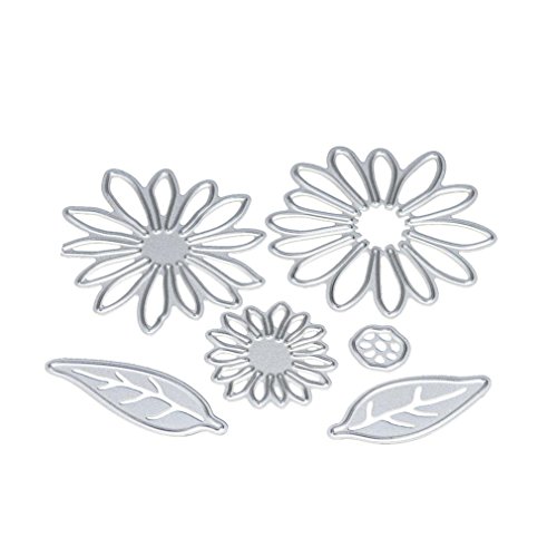 VESNIBA New Metal Cutting Dies Stencil DIY Scrapbooking Embossing Album Paper Card Craft (H)