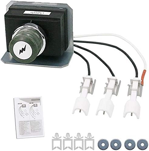 GFTIME 7628 Igniter Kit Replacement Parts for Weber Genesis 310 & 320 Gas Grills with Front Mounted Control (2011, Newer)