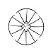 Coolplay Syma X5 X5C X5C-1 X5SC X5SW 16PCS Blades Protection Frame Guard Propeller Protectors Spare Parts for RC Quadcopter Drone