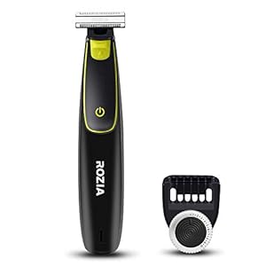 Rozia Pro Beard Trimmer Hair Clippers Electric Razor for Men Mustache Trimmer Hair Clipper Hybrid Electric Shaver with…